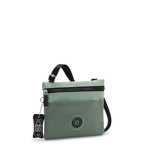 Green Kipling Gib Crossbody Bag Handbags | AE235UBPD