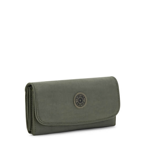 Green Kipling Money Land Snap Wallets | AE017IKTW