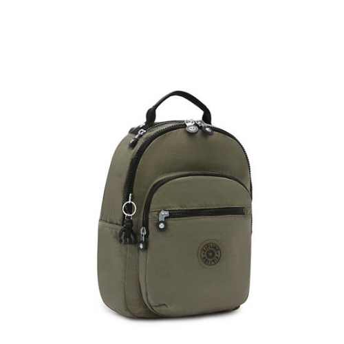 Green Kipling Seoul Small Classic Tablet Backpacks | AE483WCZQ