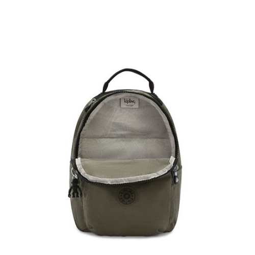 Green Kipling Seoul Small Tablet Backpacks | AE208DBFY