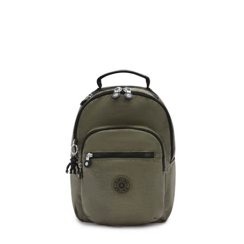 Green Kipling Seoul Small Tablet Backpacks | AE208DBFY