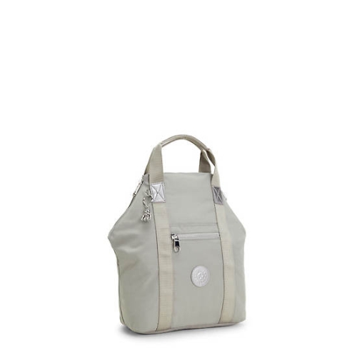 Grey Kipling Art Tote Backpack Tote Bags | AE720PMSO