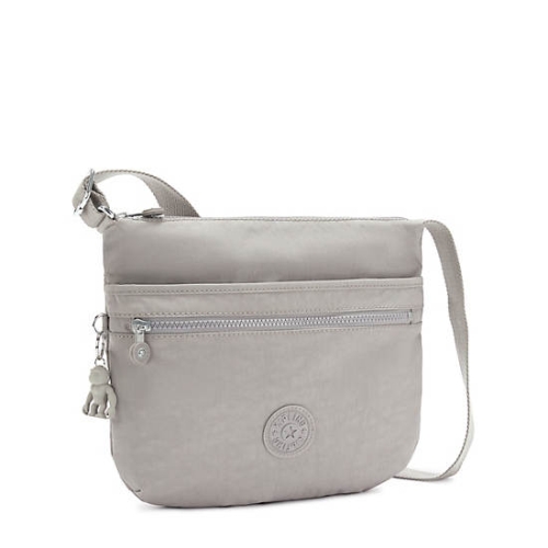 Grey Kipling Arto Crossbody Bags | AE893PBNE