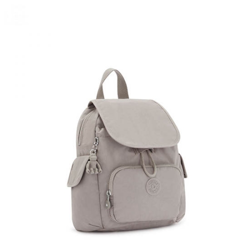 Grey Kipling City Pack Mini Backpacks | AE973NRXI