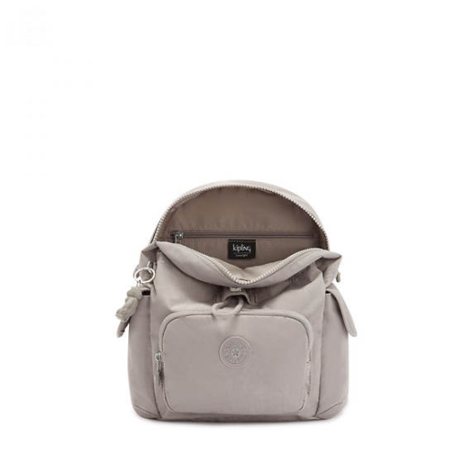 Grey Kipling City Pack Mini Backpacks | AE973NRXI