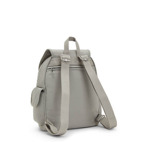 Grey Kipling City Pack Small Classic Backpacks | AE452UTXQ