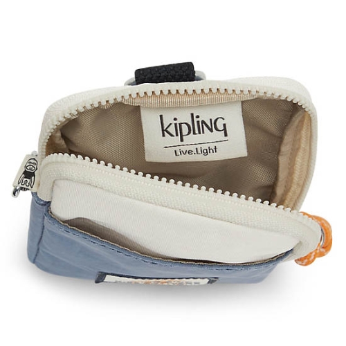 Grey Kipling Clark Neck Pouch Handbags | AE816AGIU