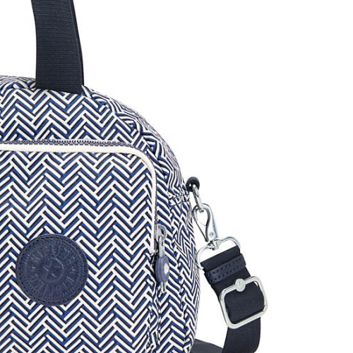 Grey Kipling Cool Defea Printed Shoulder Bags | AE276FBXO