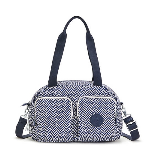 Grey Kipling Cool Defea Printed Shoulder Bags | AE276FBXO