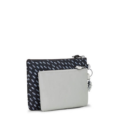 Grey Kipling Duo Printed 2-in-Onees Pouches | AE806YNOI