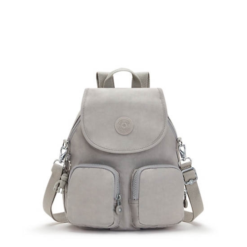 Grey Kipling Firefly Up Convertible Backpacks | AE659YACH