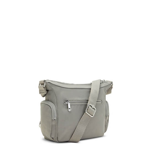 Grey Kipling Gabbie Mini Crossbody Bags | AE360OBYK