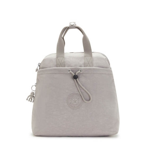 Grey Kipling Goyo Medium Tote Backpacks | AE869TQVM