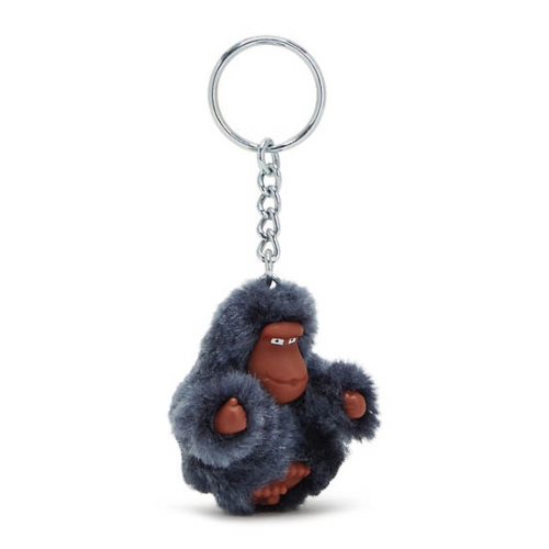 Grey Kipling Sven Extra Small Monkey Keychains | AE598KSNZ