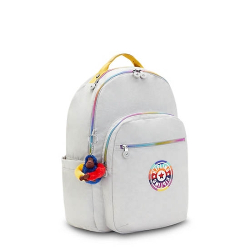 Grey Multicolor Kipling Seoul Large Fashion 15