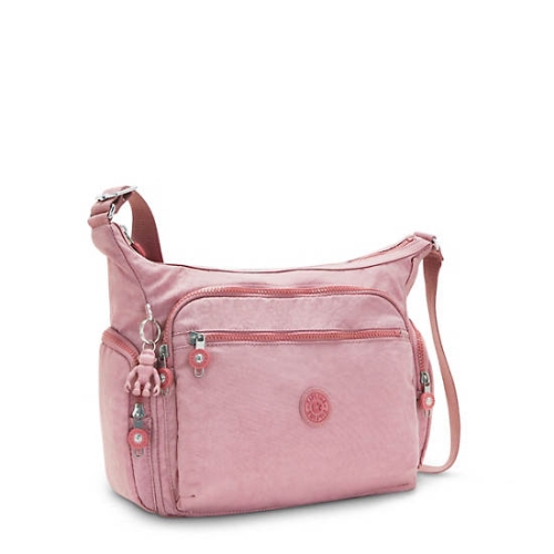 Lavender Pink Kipling Gabbie Crossbody Bags | AE179PQVF