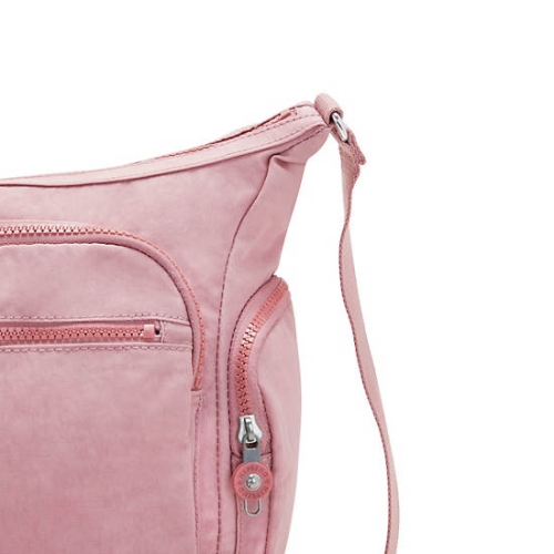 Lavender Pink Kipling Gabbie Crossbody Bags | AE179PQVF