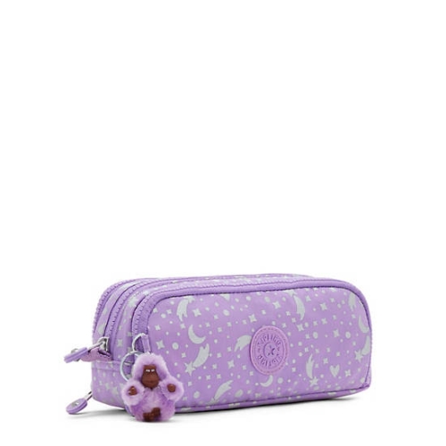 Metal Kipling Gitroy Printed Pencil Case Pouches | AE814MKRH