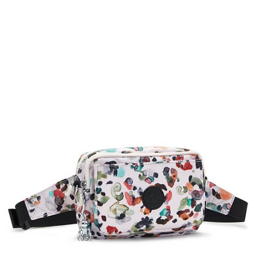 Multicolor Kipling Abanu Multi Printed Convertible Crossbody Bags | AE902KMDI