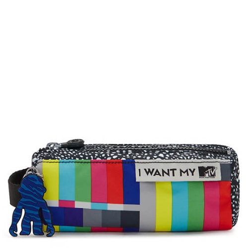 Multicolor Kipling Allie MTV Pencil Case Pouches | AE368QCDX