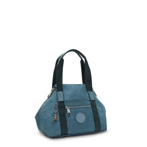 Navy Grey Kipling Art Mini Classic Shoulder Bags | AE095JQTI