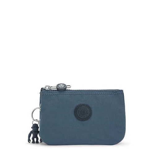 Navy Grey Kipling Creativity Small Pouches | AE351SAZH