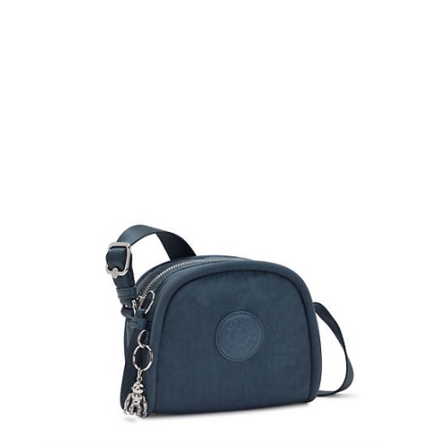 Navy Grey Kipling Jesper Crossbody Bags | AE206VLMY