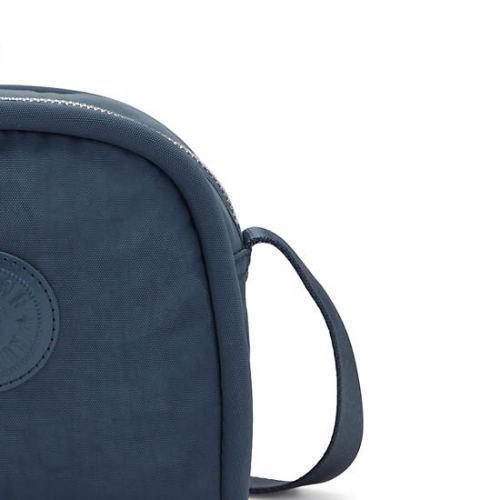 Navy Grey Kipling Jesper Crossbody Bags | AE206VLMY