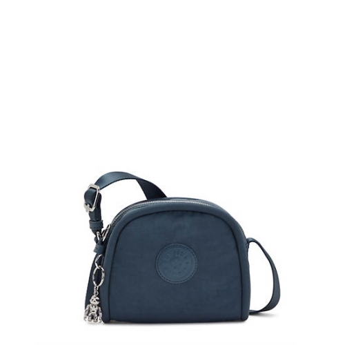 Navy Grey Kipling Jesper Crossbody Bags | AE206VLMY