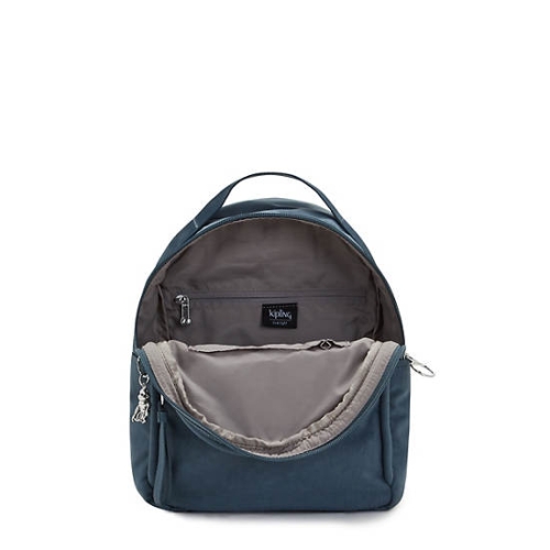 Navy Grey Kipling Kae Backpacks | AE913IADJ