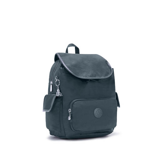 Navy Kipling City Pack Small Classic Backpacks | AE708MCNX