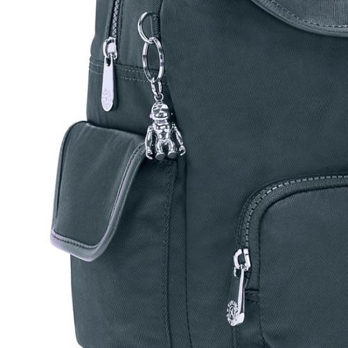 Navy Kipling City Pack Small Classic Backpacks | AE708MCNX