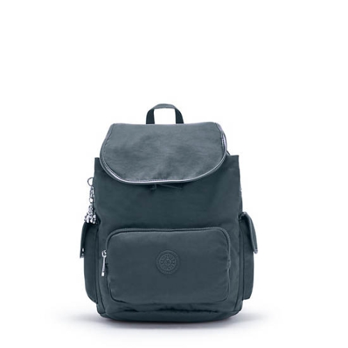 Navy Kipling City Pack Small Classic Backpacks | AE708MCNX