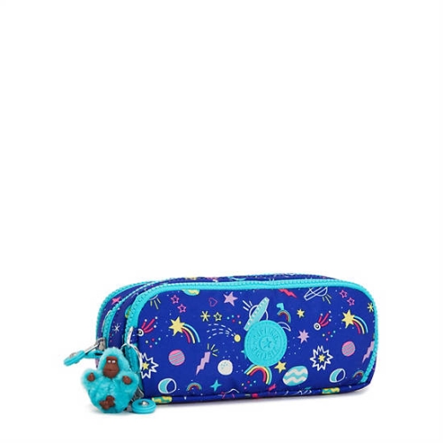 Navy Kipling Gitroy Printed Pencil Case | AE614AZOU