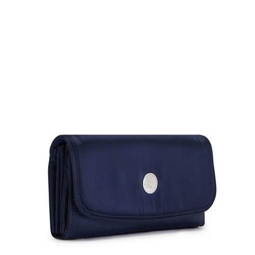 Navy Kipling Money Land Snap Wallets | AE138KWPX