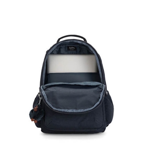 Navy Kipling Seoul Large 15