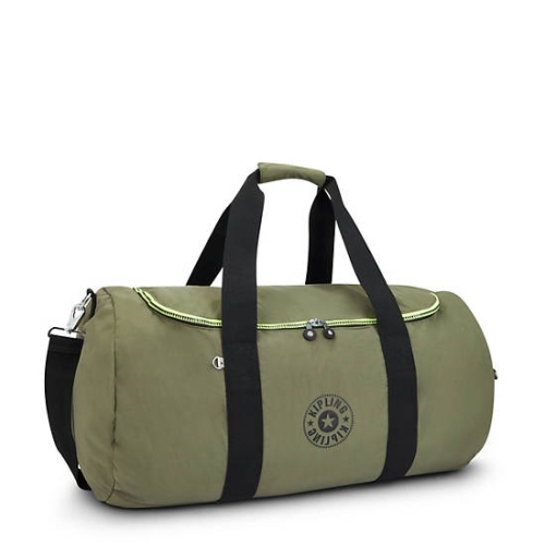 Olive Kipling Argus Medium Duffle Bags | AE570PGJK