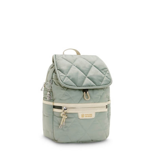 Olive Kipling City Pack Small Fashion Backpacks | AE125DYEQ