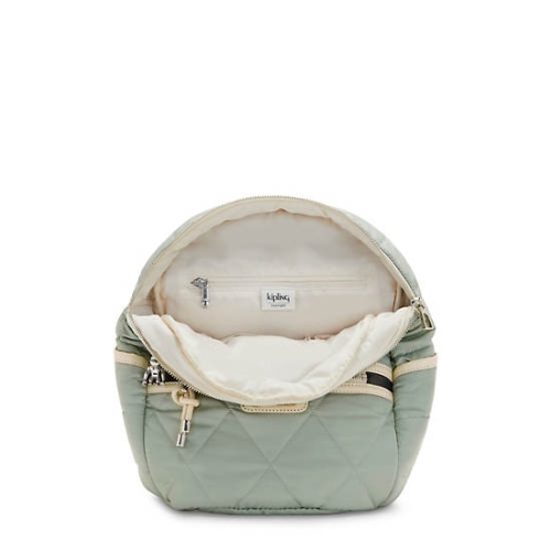 Olive Kipling City Pack Small Fashion Backpacks | AE125DYEQ