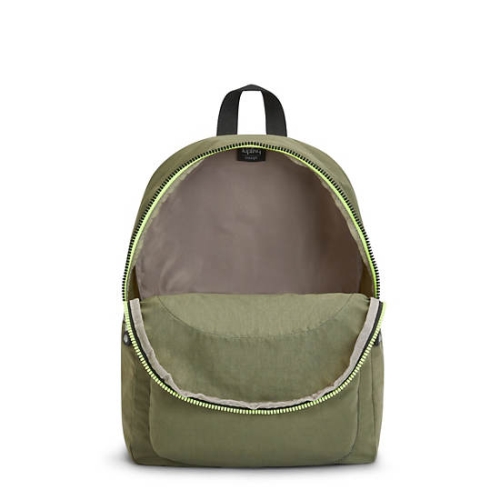 Olive Kipling Curtis Medium Backpacks | AE698GDBU