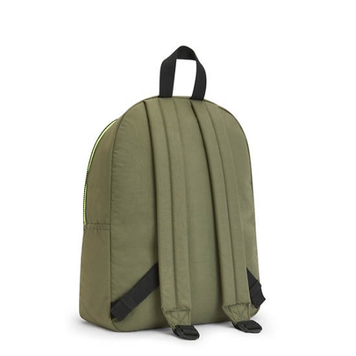 Olive Kipling Curtis Medium Backpacks | AE698GDBU