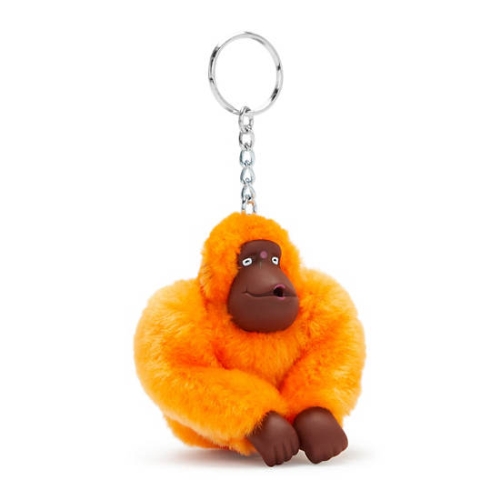 Orange Kipling Sven Monkey Keychains | AE659IRWJ
