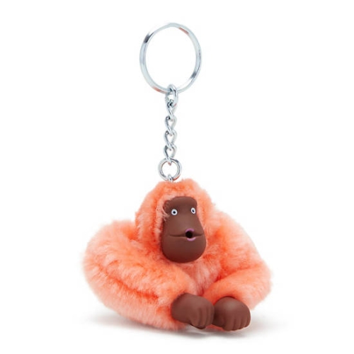 Orange Kipling Sven Small Monkey Keychains | AE749VZXH