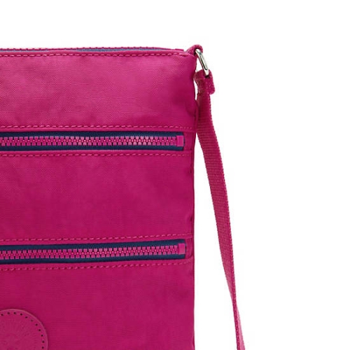 Pink Black Kipling Keiko Crossbody Mini Bags | AE372AZLD