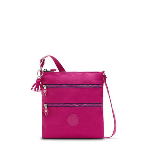 Pink Black Kipling Keiko Crossbody Mini Bags | AE372AZLD