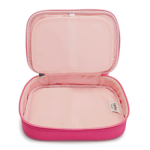 Pink Kipling 100 Pens Classic Case Pouches | AE384DESN