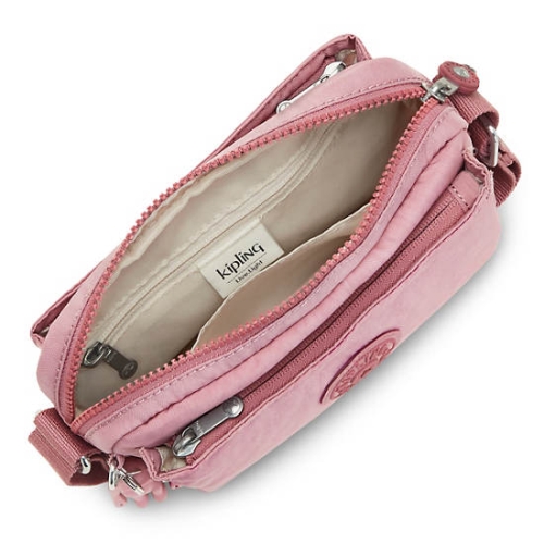 Pink Kipling Abanu Crossbody Bags | AE758CPUY