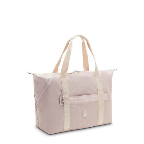 Pink Kipling Art Medium Classic Tote Bags | AE758LEIW