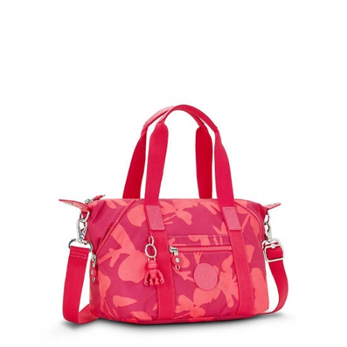 Pink Kipling Art Mini Printed Shoulder Bags | AE310XOBM