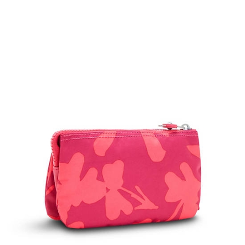 Pink Kipling Creativity Large Printed Pouches | AE346ZPSC